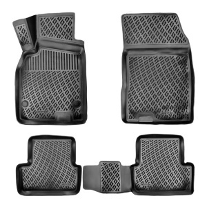 Set Covorase Auto Cauciuc UMBRELLA Dedicate RENAULT MEGANE 3 STW 2008-2016 - Img 2