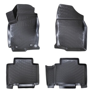 Set Covorase Auto Cauciuc UMBRELLA Dedicate TOYOTA RAV 4 IV (XA40) 2012-2018 - Img 2