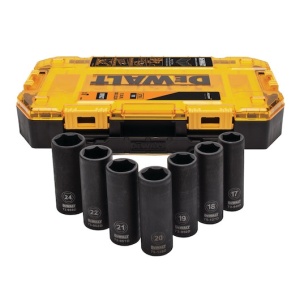 Set de tubulare1/2 17-24MM pentru impact DEWALT® x McLaren F1 Team Ediție Specială