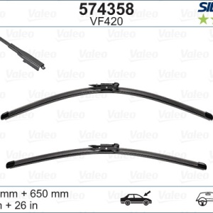 Set stergator Valeo Silencio Flat