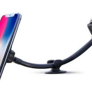 SUPORT TELEFON MAGNETIC AUTO CU FIXARE PE PARBRIZ CU VENTUZA - Img 3