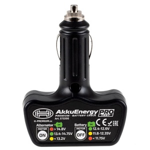 TESTER BATERIE (LA BRICHETA) AKKUENERGY PREMIUM 12 V - Img 2