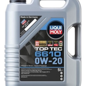 Ulei motor turisme Liqui Moly TopTec 6610 0W20 5L