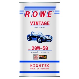 ULEI MOTOR TURISME ROWE HIGHTEC VINTAGE SAE 20W50 MILD LEGIERT 5L