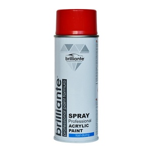 Vopsea Spray Acrilica Rosu Trafic (RAL 3020) 400ml BRILLIANTE