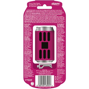 AIRPURE Odorizant auto, cutie de sifon 3D, cireșe Coca Cola