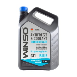 Antigel concentrat Albastru Winso Blue G11 5L