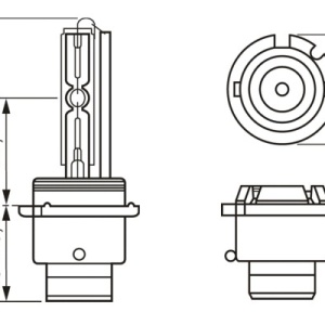BEC D2S 85V 35W XENON BOSCH - Img 1