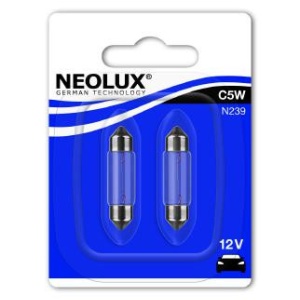 Bec Neolux C5W 12V 5W SV8.5-8 Set 2 buc