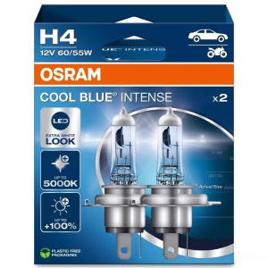 Bec Osram Cool Blue Intense H4 60/55W 12V P43t Set 2 buc