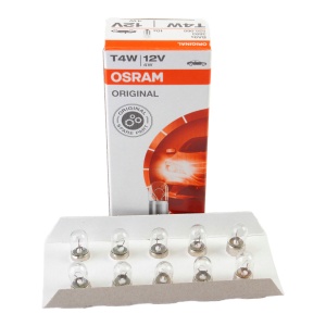 Bec Osram Original T4W 12V 4W BA9s