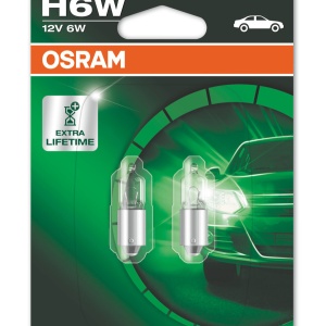 Bec Osram Ultra Life H6W 12V 6W BAX9s