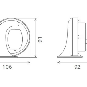 CLAXON ELECTROMAGNETIC 12V 6A TON JOS - Img 3
