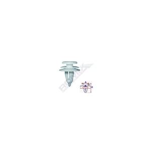 CLIPS TAPITERIE PENTRU CHRYSLER - GRI SET 10 BUC - Img 2
