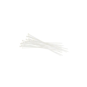COLIERE NYLON ALBE 2.5*160 MM SET 100 BUC