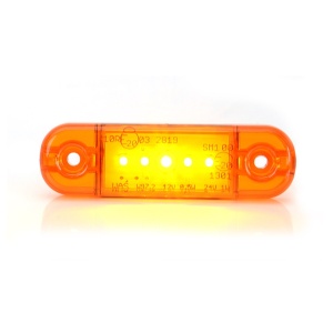 LAMPA GABARIT LED 711 W97.2, 12V-24V, POZITIE PORTOCALIU WAS - Img 5