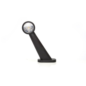 LAMPA GABARIT LED CU BRAT 875L W21.3STAR, 12V-24V, POZITIE ALB / ROSU STANGA WAS - Img 9