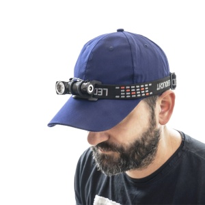LANTERNA FRONTALA PNI ADVENTURE F75, LED 6W, 600 LM, CU ACUMULATOR SI INCARCATOR MAGNETIC, SUPORT PENTRU CAP - Img 4