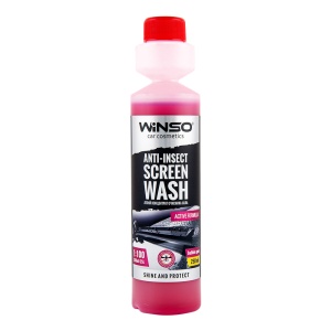 Lichid parbriz concentrat Winso Anti-Insect Buble-Gum 250ml ●1:100●