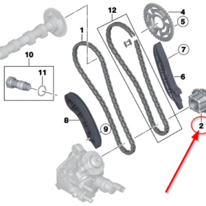 Pinion arbore cotit