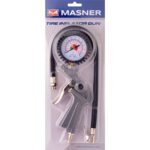 Pistol cu manometru pt. umflat rotile
