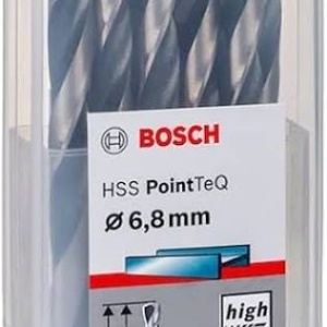 Set 10 burghie metal HSS PointTeq 6.8mm