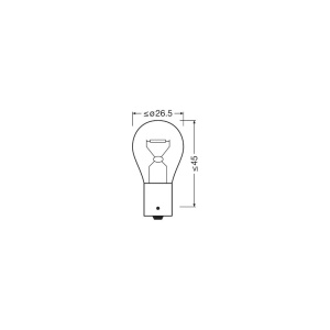 SET 2 BECURI 12V P21W ULTRA LIFE BLISTER OSRAM - Img 2