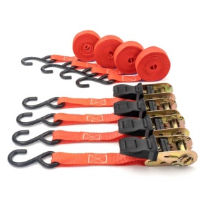 Set 4 chingi cu clichet Carguad 680kg - 25mm x 4.5m