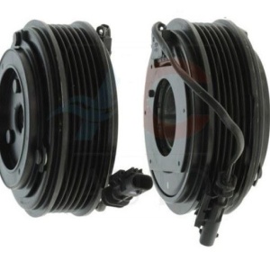 Set bobina, fulie si ambreiaj compresor A/C Delphi CVC 6PK 110mm OPEL Astra J, Cascada, Meriva B, Zafira B, Zafira C