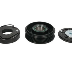 Set bobina, fulie si ambreiaj compresor A/C DENSO 6SAS14C 6PK 110MM Volkswagen Arteon, Caddy, Golf, Passat, Polo, T-CROSS, T-Roc, T6, Tiguan, Touran - Img 3