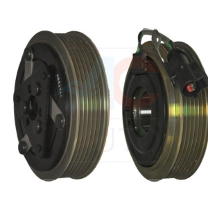 Set bobina, fulie si ambreiaj compresor A/C SANDEN SD7V16 / SD6V12 6pk 119mm Ford Fiesta, Focus, C-Max, Fusion, Mondeo, Kuga, Galaxy