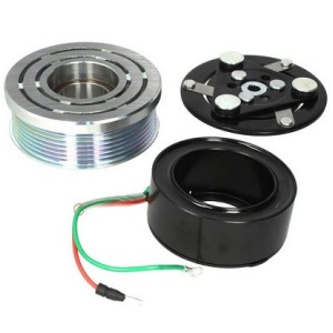 Set bobina, fulie si ambreiaj compresor A/C SANDEN TRS09 7pk 100mm - HONDA CIVIC VIII, CR-V III 1.8/2.0 09.05-