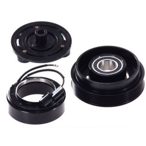 Set bobina, fulie si ambreiaj compresor AC HALLA / HCC HS18 - 6PK 125mm
