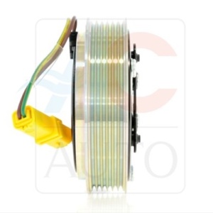 Set bobina, fulie si ambreiaj compresor AC SANDEN SD7V16 / SD6V12 / SD6C12 / SD7C16 6pk 120mm Peugeot 206 207 208 1007 Bipper - Img 4
