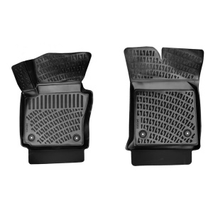 Set Covorase Auto Cauciuc UMBRELLA Dedicate VW CADDY III PANELVAN (FATA) 2004-2020 - Img 2