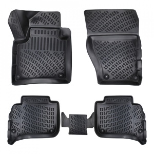 Set Covorase Auto Cauciuc UMBRELLA Dedicate VW TOUAREG III (CR) 2018-