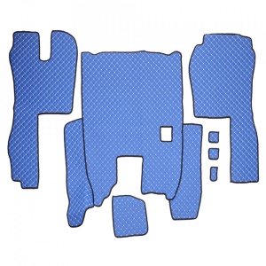 Set Covorase PIELE ECOLOGICA TRUCK UMBRELLA dedicate SCANIA SERIA R 380-420 2005-2016 MANUALA. ALBASTRU