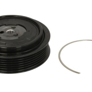 Set fulie si ambreiaj compresor AC DENSO 7SAS17A 6PK 110mm BMW F10, F11, F15, F85, F90, F91, F92, F93, F95, F96, G05, G06, G07, G11, G12, G14, G15, G16, G30, G31, G32, G70 64526995918 7SAS17A 447140-4522
