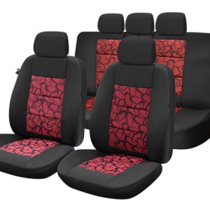 SET HUSE SCAUN PREMIUM LUX - ROSU
