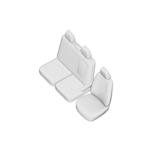 SET HUSE SCAUN UMBRELLA PENTRU FORD TRANSIT CUSTOM (2+1) 2012- - Img 2