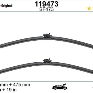 Set lamela stergator SWF Wiper FB OE LHD 600/475 mm
