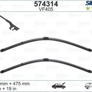 Set lamela stergator Valeo Silencio FlatBlade OE 650/475 mm