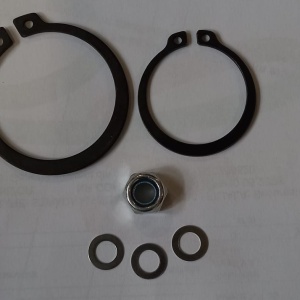 Set montaj fulie compresor AC cu Piulita, sigurante seeger si saibe distantier mici