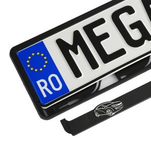 SUPORT NUMAR INMATRICULARE MEGA DRIVE ROMANIA SET 2 BUC - Img 2