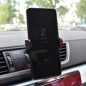 SUPORT TELEFON AUTO EXTENSIBIL 58-95 MM CU PRINDERE IN GRILA DE VENTILATIE - Img 2