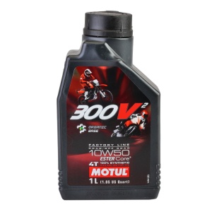 Ulei motor Motul 300V2 FL ROAD/OFF ROAD 10W50 4T 1L
