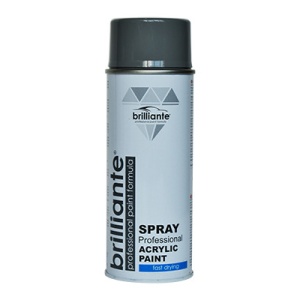 Vopsea Spray Acrilica Gri Inchis (RAL 7037) 400ml BRILLIANTE