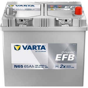 Acumulator Varta Dynamic EFB 65 Ah