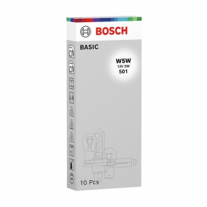 BEC 12V W5W 5W ECO SET 10 BUC BOSCH