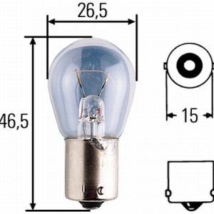Bec Hella R24V/18W 24V 18W BA15s
